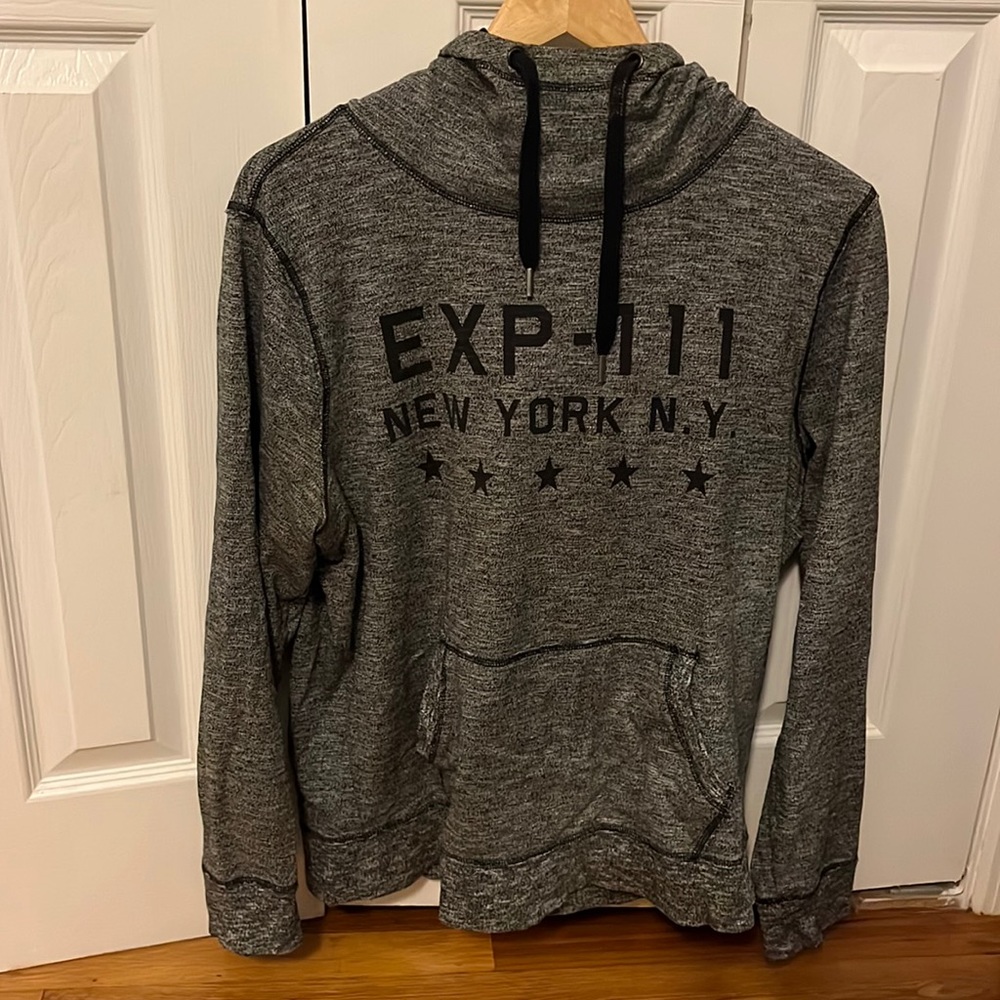 Medium Gray Express hoodie